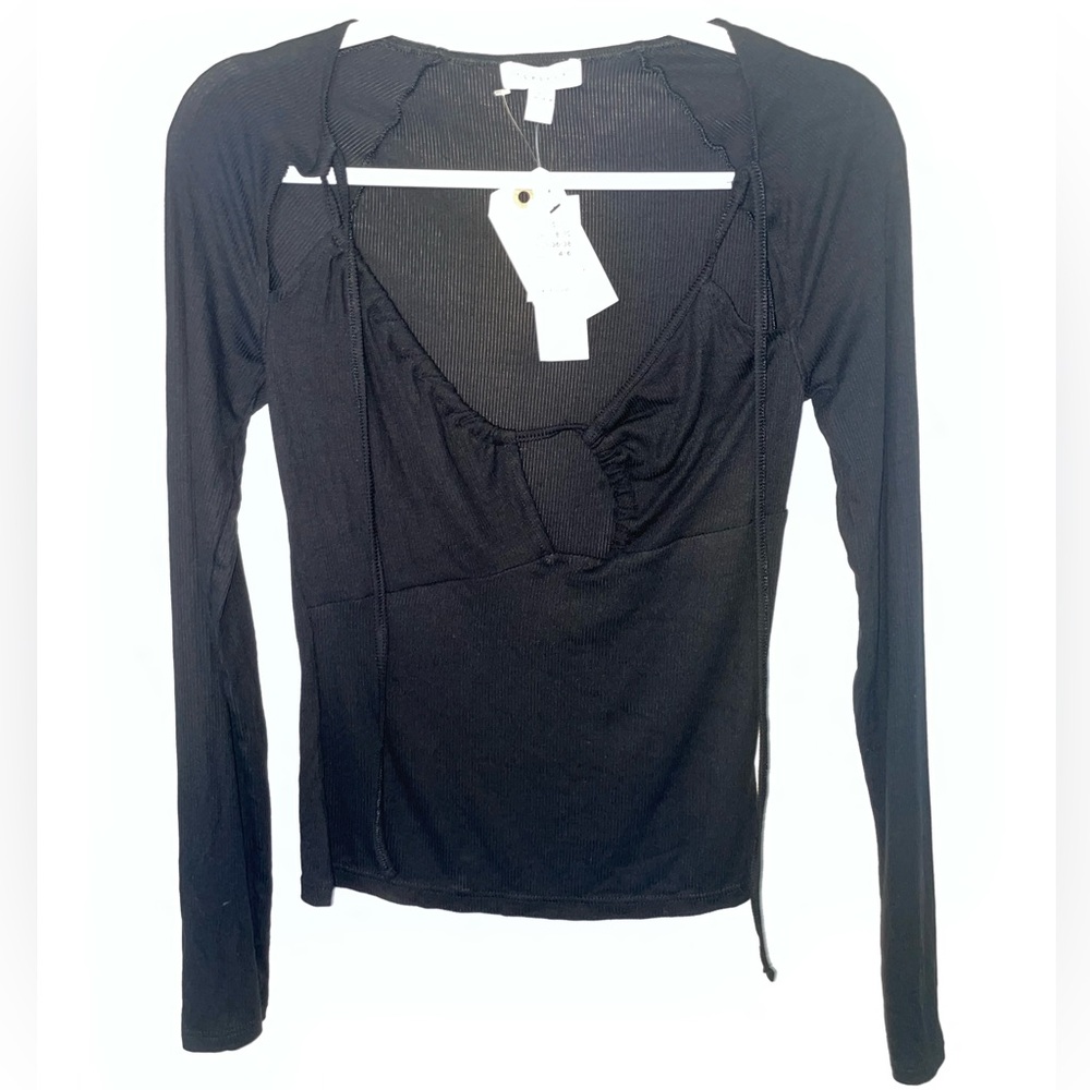 Black Longsleeve Top
